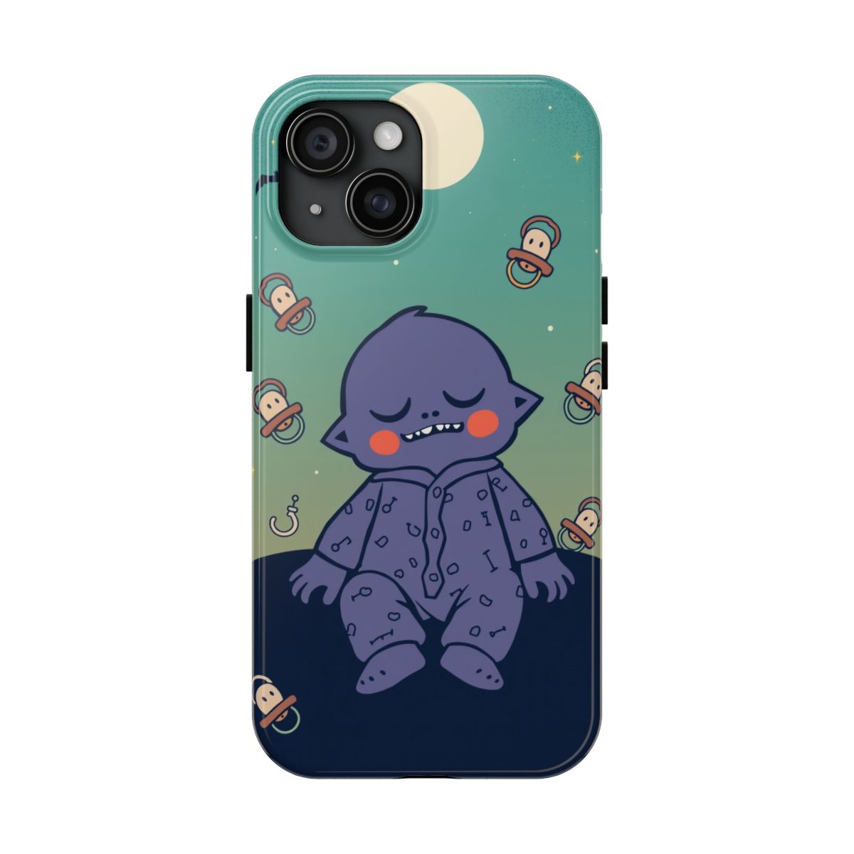 Pacifier Poltergeist — iPhone 17 Pro Max case